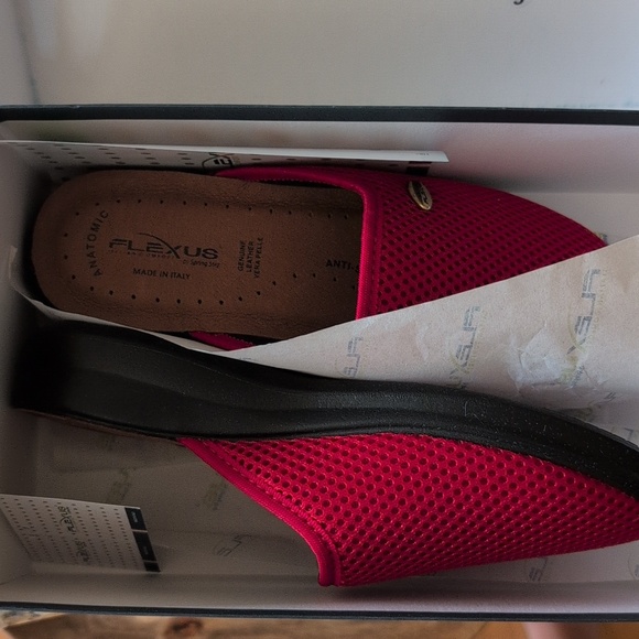 NIB Spring Step Flexus Scuff Shoes Made In Italy - Picture 5 of 9